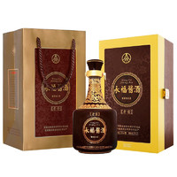 五糧液 WULIANGYE 永福醬酒2010~2011年份醬香型白酒53度500ml*6瓶 整箱裝