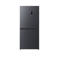 米家 MIJIA BCD-430WMSA 風(fēng)冷十字對(duì)開門冰箱 430L 墨羽巖