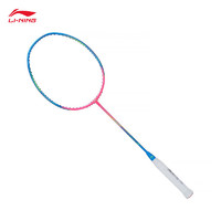 李寧 LI-NING 風(fēng)暴Windstorm72S版羽毛球拍藍(lán)粉（單拍無線）AYPT427 風(fēng)暴72  藍(lán)粉