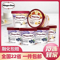 哈根達斯 H?agen·Dazs 冷飲冰淇淋巧克力草莓/香草法國進口雪糕批發(fā)包郵