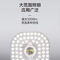 松下 Panasonic LED燈盤 吸頂燈芯燈板圓形磁吸燈條 24W6500K 24W 6500K