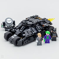 樂高 LEGO 超英 76303 蝙蝠俠戰(zhàn)車大戰(zhàn)雙面人和小丑積木