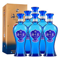 洋河 海之藍 42%vol 濃香型白酒 520ml*6瓶