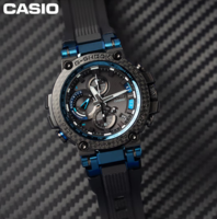 CASIO 卡西歐 G-SHOCK MTG-B1000B防水運動男表石英手表 MTG-B1000XB-1APR