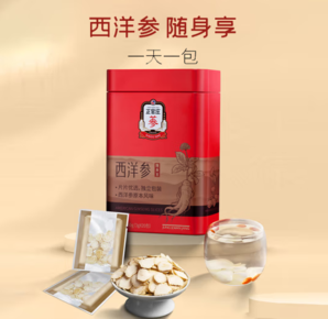 23日20點(diǎn)月黑風(fēng)高！正官莊 西洋參片60g/罐