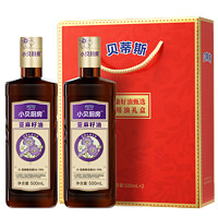 貝蒂斯 小貝廚房 亞麻籽油500ml*2瓶禮盒裝