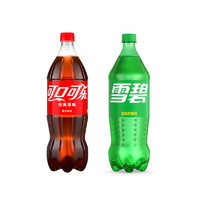 可口可樂 Coca-Cola 碳酸飲料 可樂1.25L+雪碧1.25L