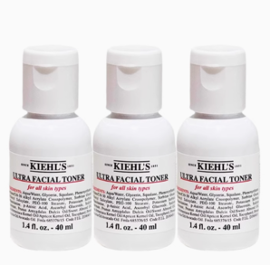88VIP！Kiehl's 科顏氏 高保濕精華爽膚水40ml*3