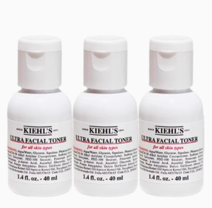 88VIP！Kiehl's 科顏氏 高保濕精華爽膚水40ml*3