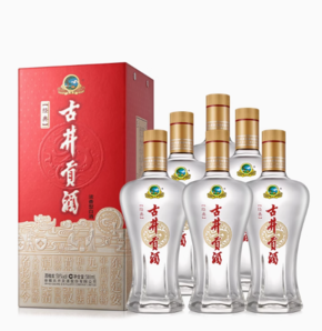 古井貢酒 濃香型白酒經(jīng)典50度500ml×6瓶整箱