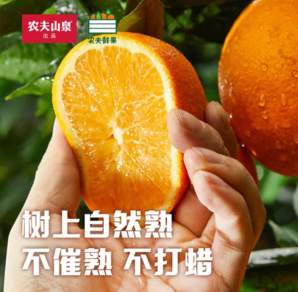 農(nóng)夫山泉 NONGFU SPRING 17.5°橙 臍橙 鉑金果 5kg 禮盒裝