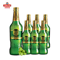 青島啤酒 TSINGTAO 奧古特12度 480ml*6瓶 整箱裝 年貨節(jié)送禮