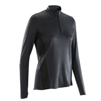 迪卡儂 DECATHLON LS TS RUN DRY+ ZIP 女子運(yùn)動(dòng)T恤 8394778