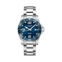 LONGINES 浪琴 康卡斯?jié)撍盗?機(jī)械鋼帶男表 L3.781.4.96.6 41MM新年禮物