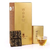 曬白金 AGED WHITE TEA GOLD 1841緊壓壽眉白茶 360g 禮盒裝