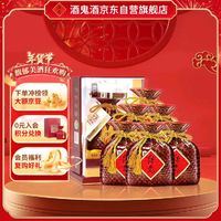 酒鬼 紫壇貳拾 500ml*6瓶馥郁香型白酒 52度  整箱裝