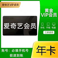 愛奇藝 VIP黃金會(huì)員 年卡