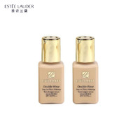 ESTEE LAUDER 雅詩蘭黛 DW持妝粉底液油皮親媽 持久遮瑕控油服帖#1W1 15ml*2瓶裝