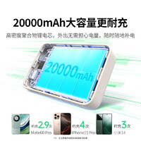 綠聯(lián) 充電寶20000毫安時(shí)22.5W超快充10000mAh小巧便攜PD20W