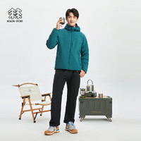 KOLON SPORT 可隆夾克 男子戶外PRIMALOFT棉服保暖外套運(yùn)動(dòng)騎行上衣 LHPJ3WTK25-DG
