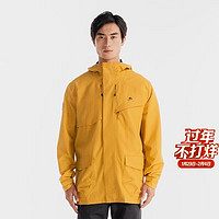 迪卡儂 DECATHLON NH500男士戶外防水夾克 5123905 棕黃色