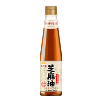 金龍魚(yú) 廚房?jī)?yōu)選純芝麻油400ml瓶裝家用調(diào)味油涼拌火鍋油碟純正香油 1瓶