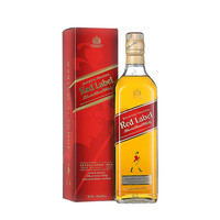尊尼獲加 JOHNNIE WALKER 紅牌 調(diào)和 蘇格蘭威士忌 40%vol 1L 禮盒裝