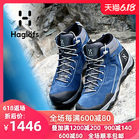 Haglofs 火柴棍男款戶外高幫防水耐磨登山鞋497740
