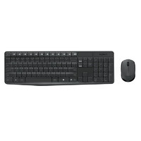 羅技 logitech MK235 無線鍵鼠套裝 黑色