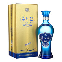 洋河 海之藍 藍色經(jīng)典 旗艦版 52%vol 濃香型白酒 520ml 單瓶裝