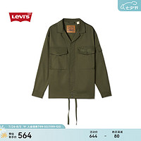 李維斯 Levi's 秋季男士寬松美式休閑外套 0017Z 軍綠色 0017Z-0001 S