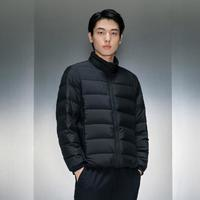 GXG 冬季GXG男士短款立領(lǐng)輕薄鵝絨休閑羽絨服男