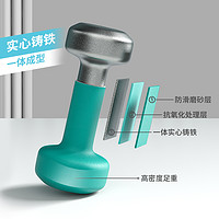 PROIRON 普力艾浸塑鑄鐵啞鈴男女健身家用器材 1磅*2
