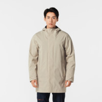 迪卡儂 DECATHLON 男款單層夾克 淺白樺 Slicker 300