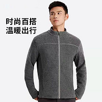迪卡儂 DECATHLON 戶外搖粒絨絨衣加厚外套沖鋒衣內(nèi)膽上衣保暖秋冬