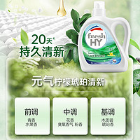 威露士 清可新洗衣液 20.24斤（2L*1瓶+1L*1瓶+1L*7袋+60ml*2瓶） 檸檬香