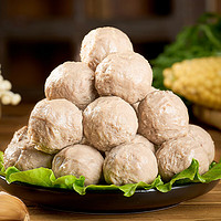 優(yōu)形 潮汕牛肉丸牛筋丸 90%牛肉丸250g*4袋