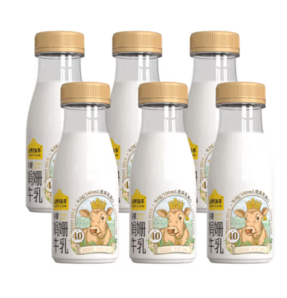 認養(yǎng)一頭牛 4.0優(yōu)質乳蛋白 娟姍牛奶 200ml*6瓶