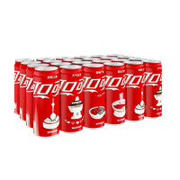 可口可樂(lè) Coca-Cola 碳酸汽水摩登罐飲料330ml*24罐新老包裝隨機(jī)發(fā)貨