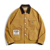 馬登 工裝 美式復(fù)古Safari Jacket夾克阿美咔嘰翻領(lǐng)獵裝外套男春秋