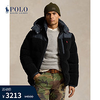 RALPH LAUREN 拉夫勞倫 Polo Ralph Lauren 拉夫勞倫 男裝 24早秋Gorham 混合面料羽絨夾克RL18876 001-Polo黑 M (偏大)