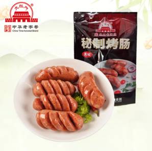 大紅門 秘制烤腸 黑椒味 480g