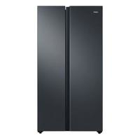 海爾 Haier 節(jié)能之星系列 BCD-616WGHSSEDC9 風(fēng)冷對開門冰箱 616L 煙青色