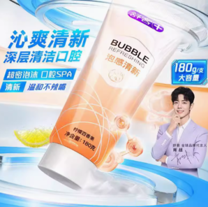 舒客 泡感牙膏 180g*1支