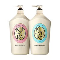 可悠然 美肌沐浴露 (恬靜清香+欣怡幽香)1000ml*2+珊珂潔面15g