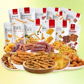 薛記炒貨 堅(jiān)果炒貨零食任選6件