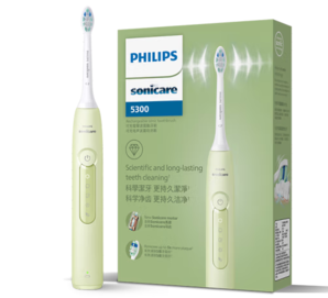 PHILIPS 飛利浦 電動牙刷鉆石3系  HX5161/05抹茶綠HX6730升級款