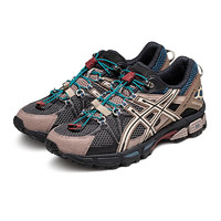 ASICS 亞瑟士 跑步鞋男鞋耐磨運(yùn)動(dòng)鞋透氣抓地越野跑鞋 GEL-KAHANA 8 FL 灰色/棕色 43.5