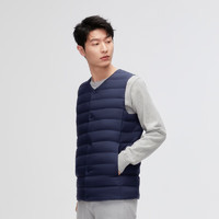 波司登 男款羽絨馬甲短款V領(lǐng)內(nèi)膽保暖 B40130001