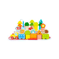 Hape 兒童串珠玩具 叢林火車